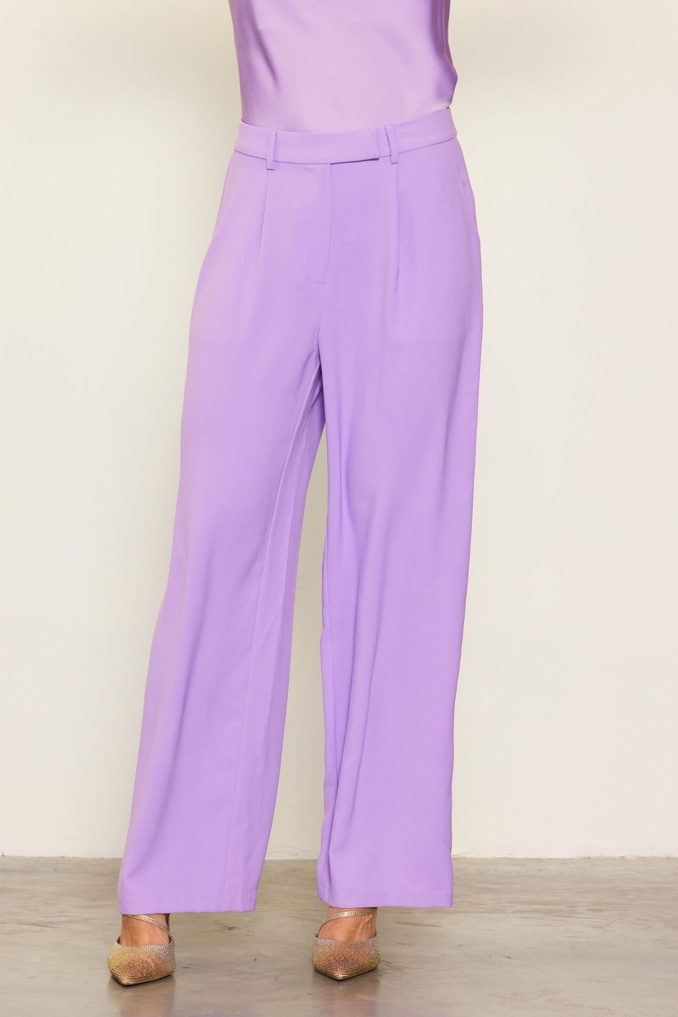 Wide leg trouser