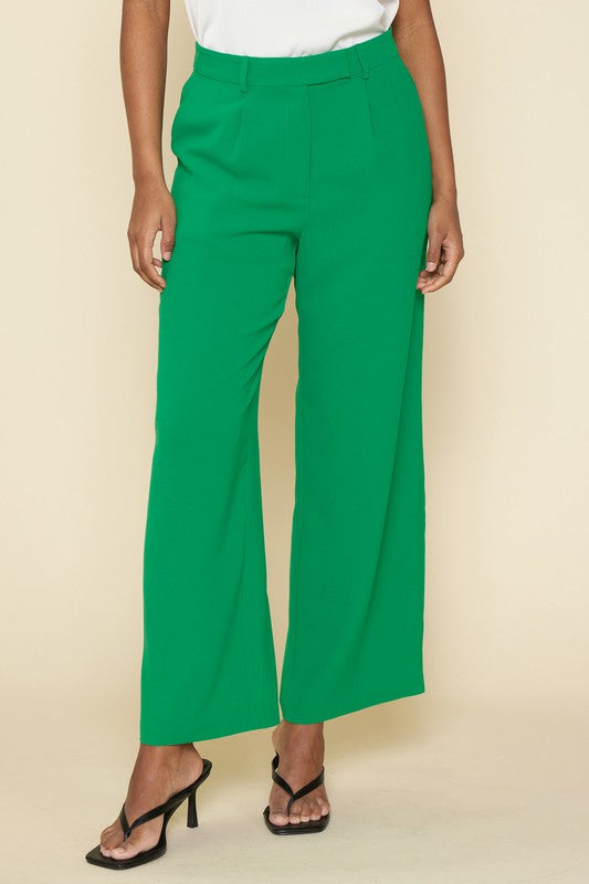 Wide leg trouser